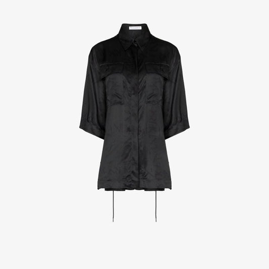 Drawstring Rear Shirt