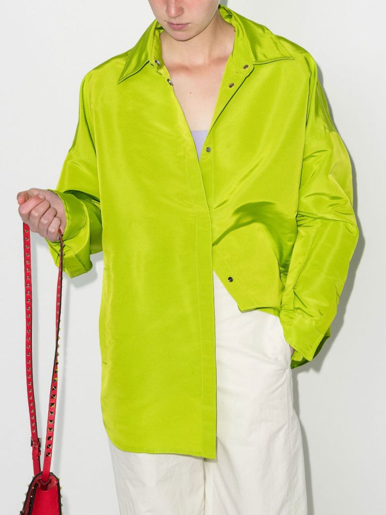 Button-up Silk Shirt
