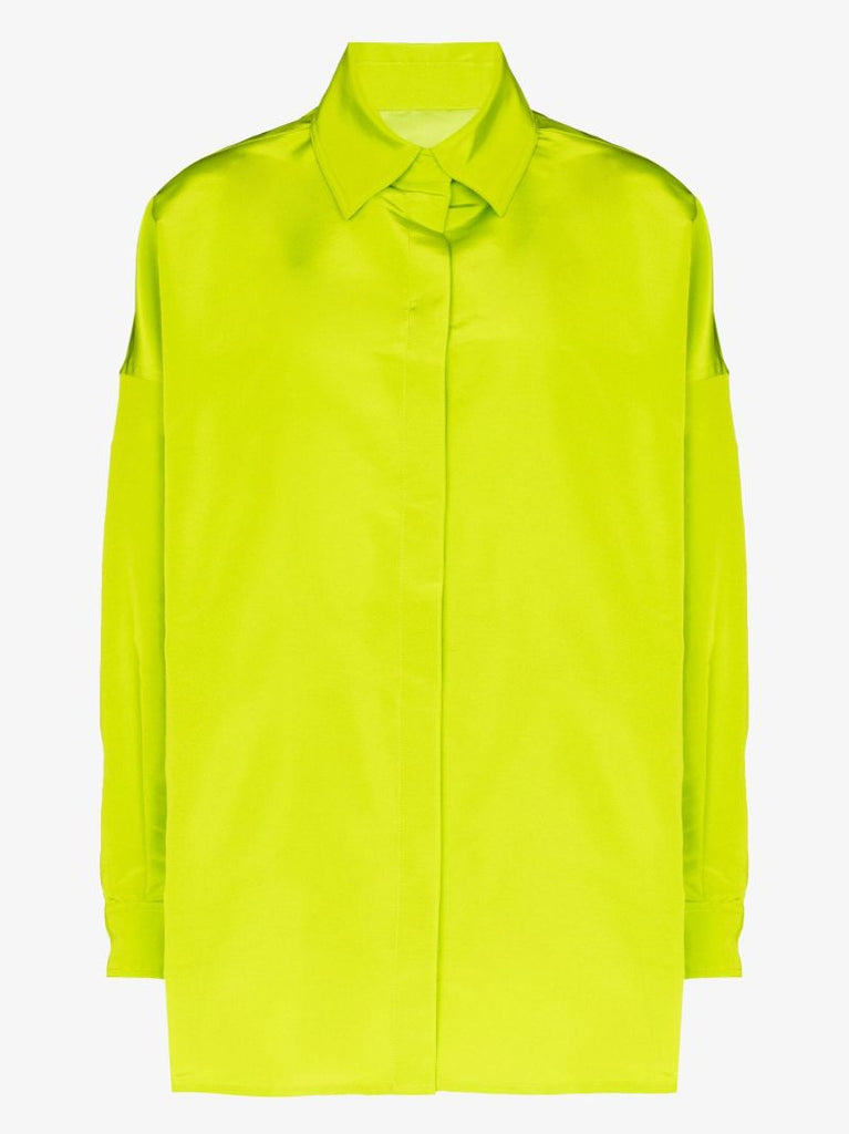 Button-up Silk Shirt