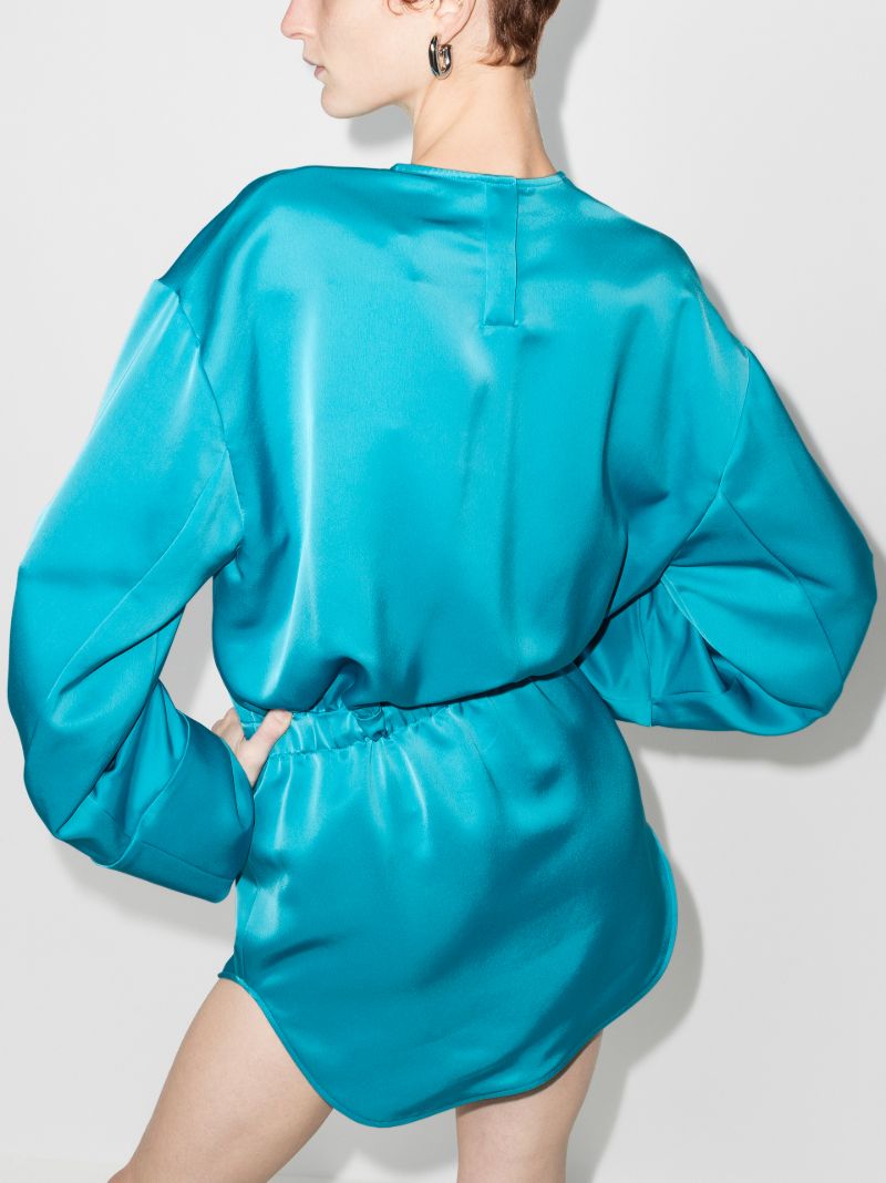 Capri Blouson Mini Dress