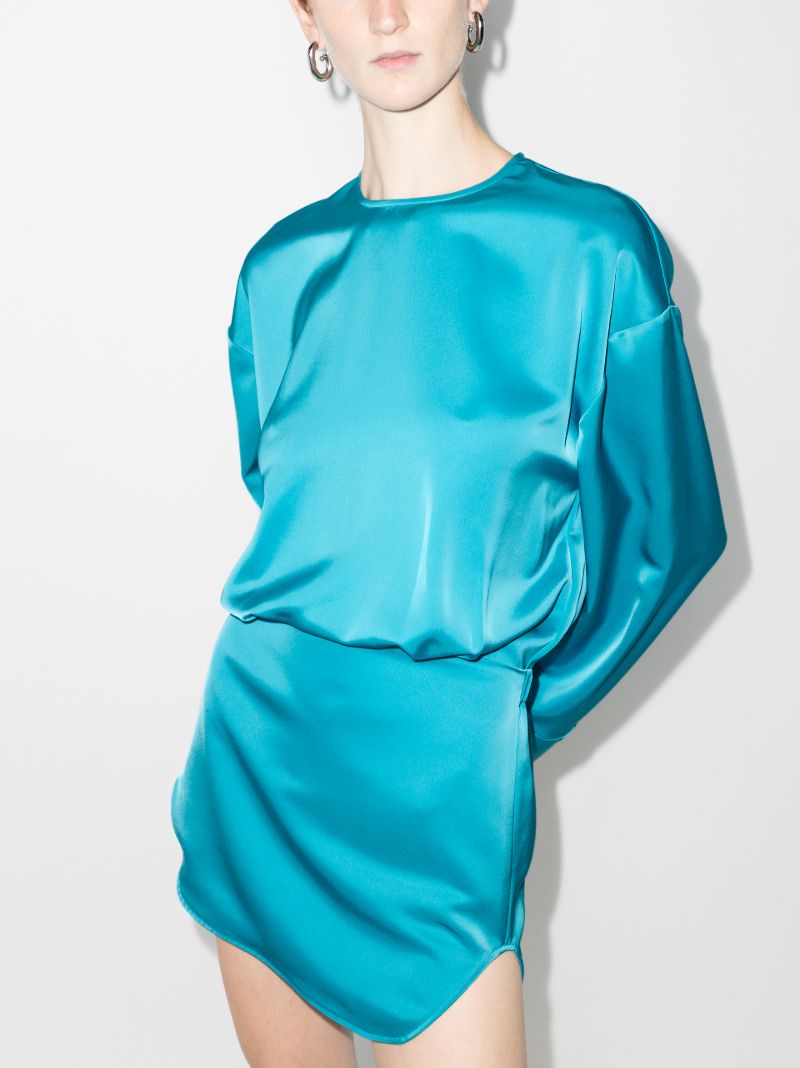 Capri Blouson Mini Dress