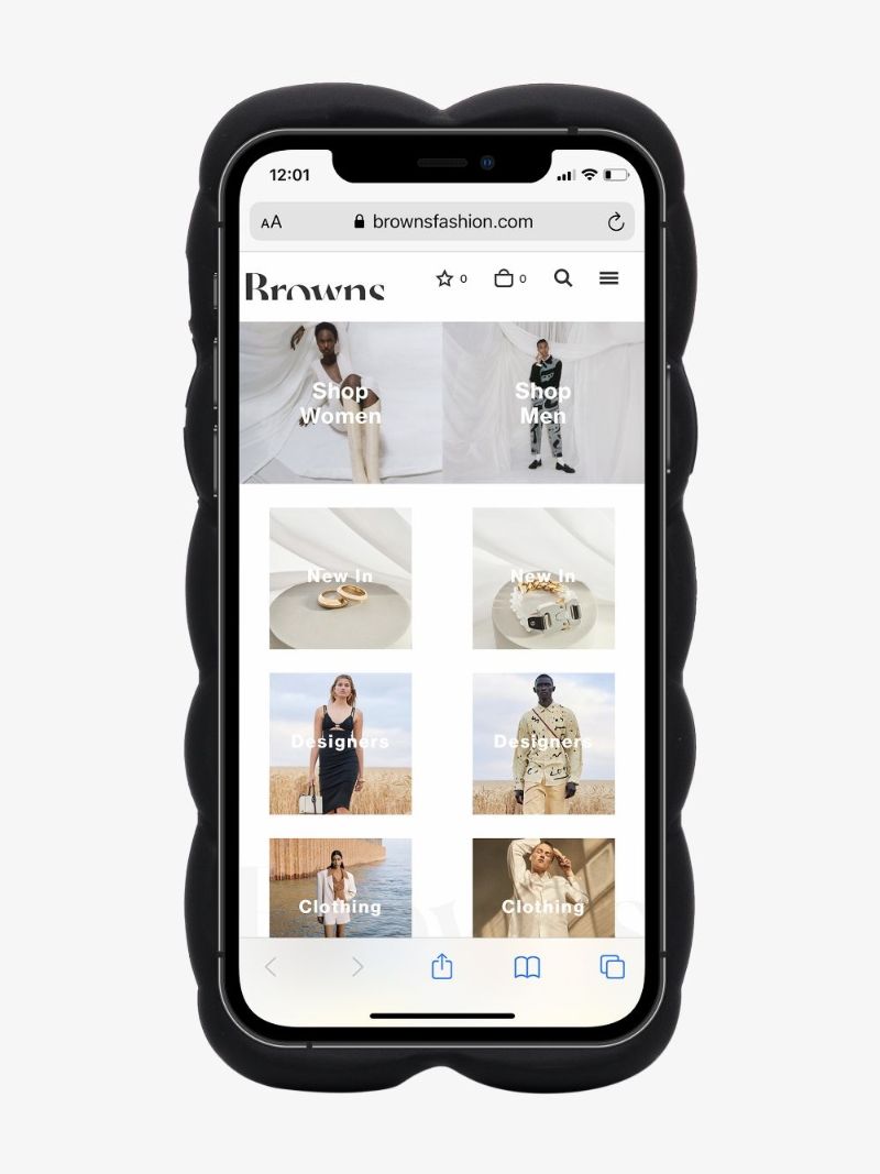 Black Iphone 12 Case