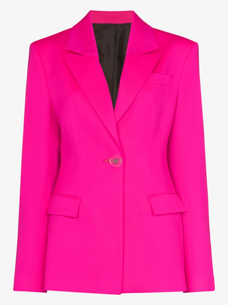 Blue Clessidra Wool Blazer
