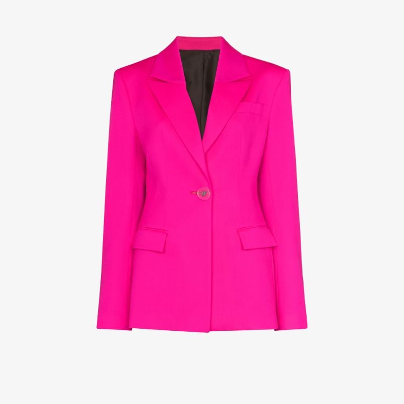 Blue Clessidra Wool Blazer