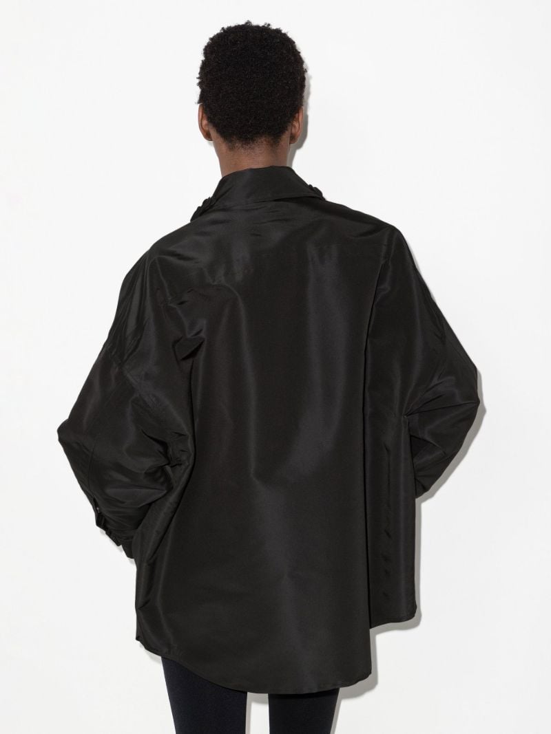 Black Floral AppliquÃ_x0083_Â© Jacket