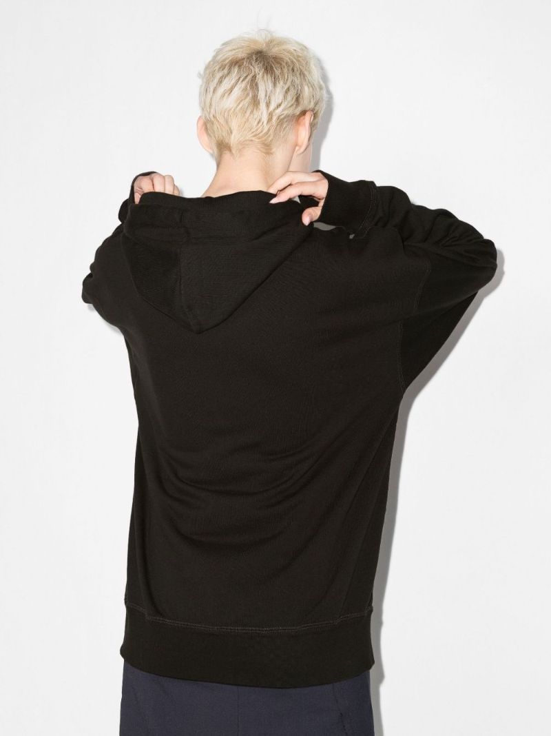 Mansel Logo Print Hoodie