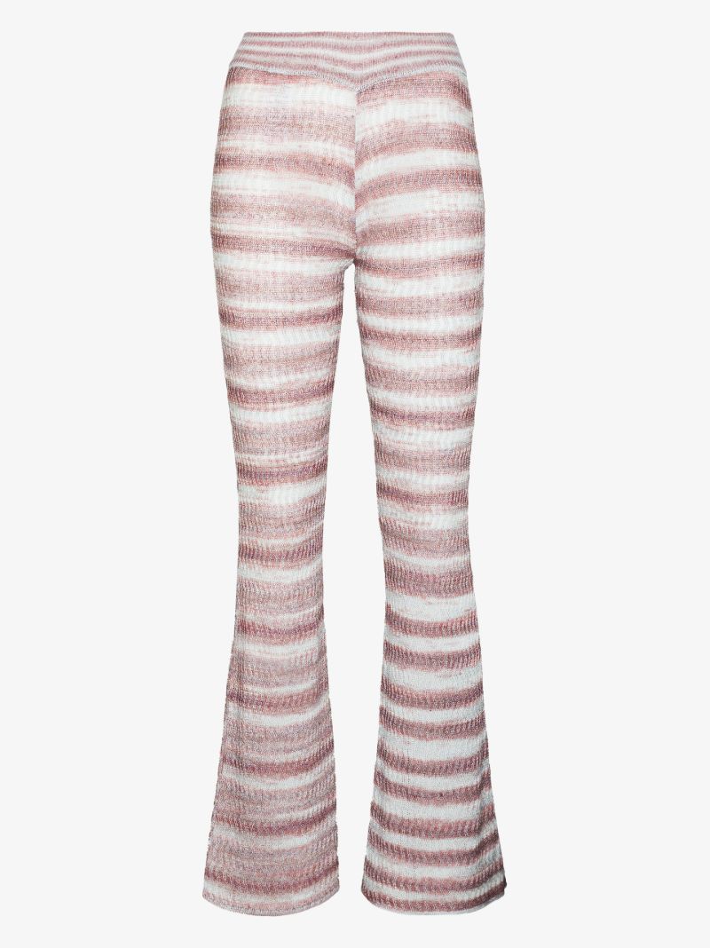Mirage Striped Knit Trousers