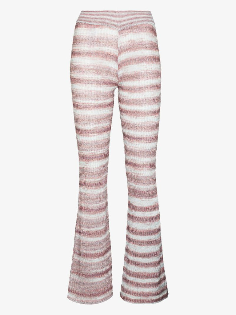 Mirage Striped Knit Trousers
