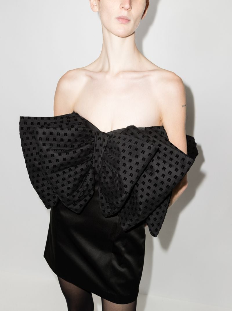 Natalie Oversized Bow Mini Dress