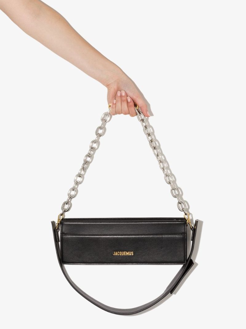Black Le Sac Ciuciu Leather Shoulder Bag