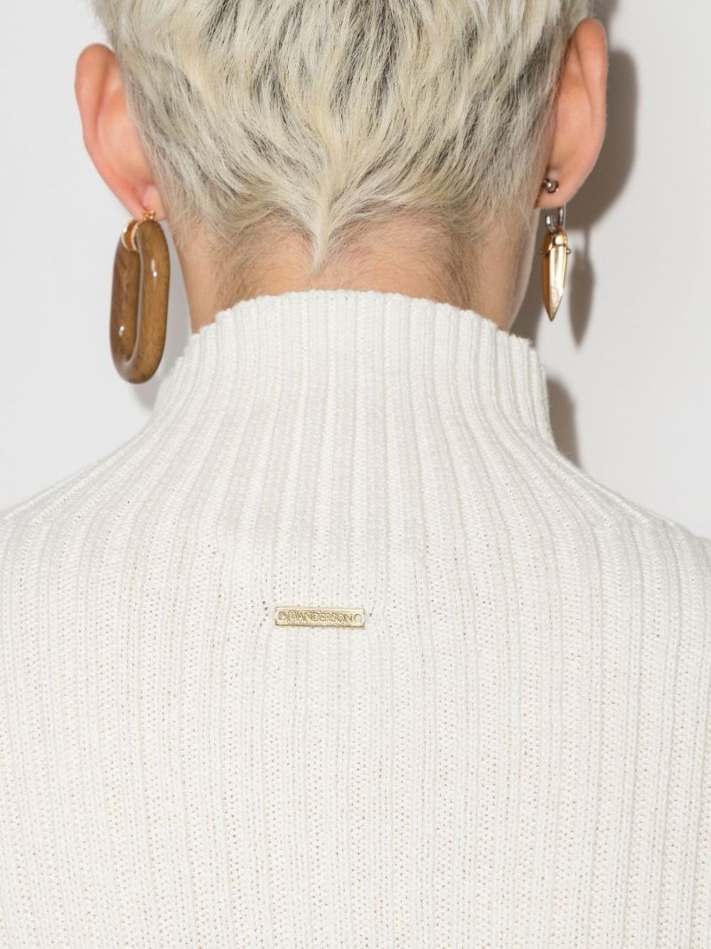 Bell Sleeve Cotton Sweater