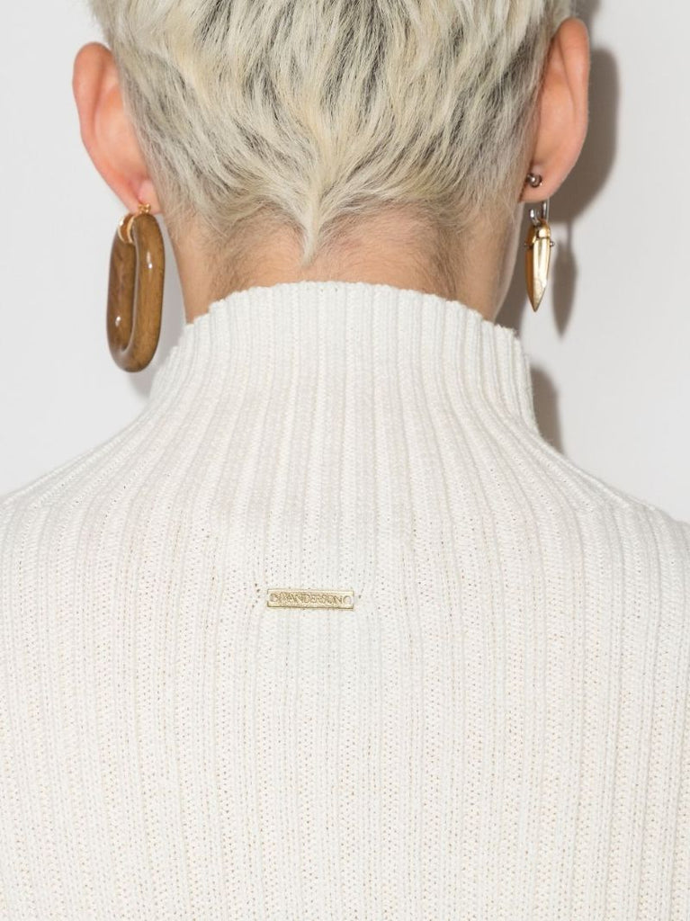 Bell Sleeve Cotton Sweater