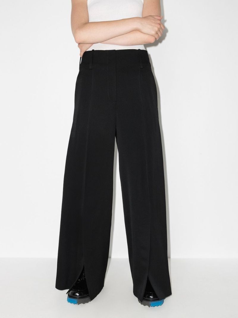 High Waist Wide Leg Trousers