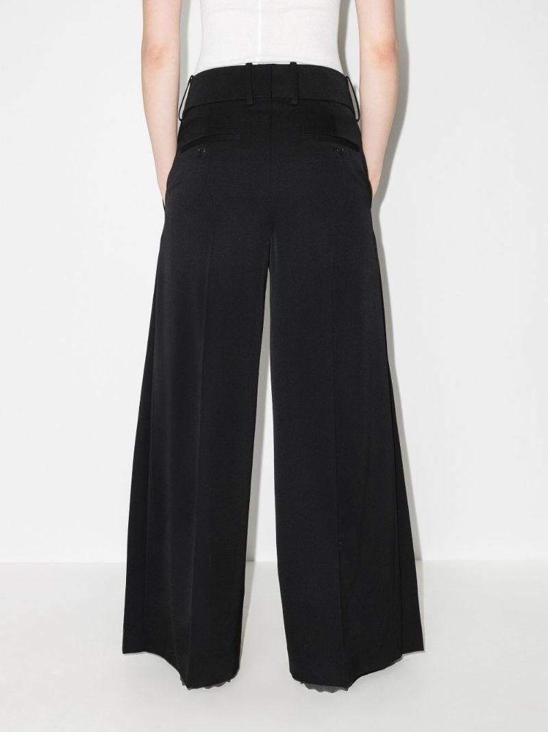 High Waist Wide Leg Trousers