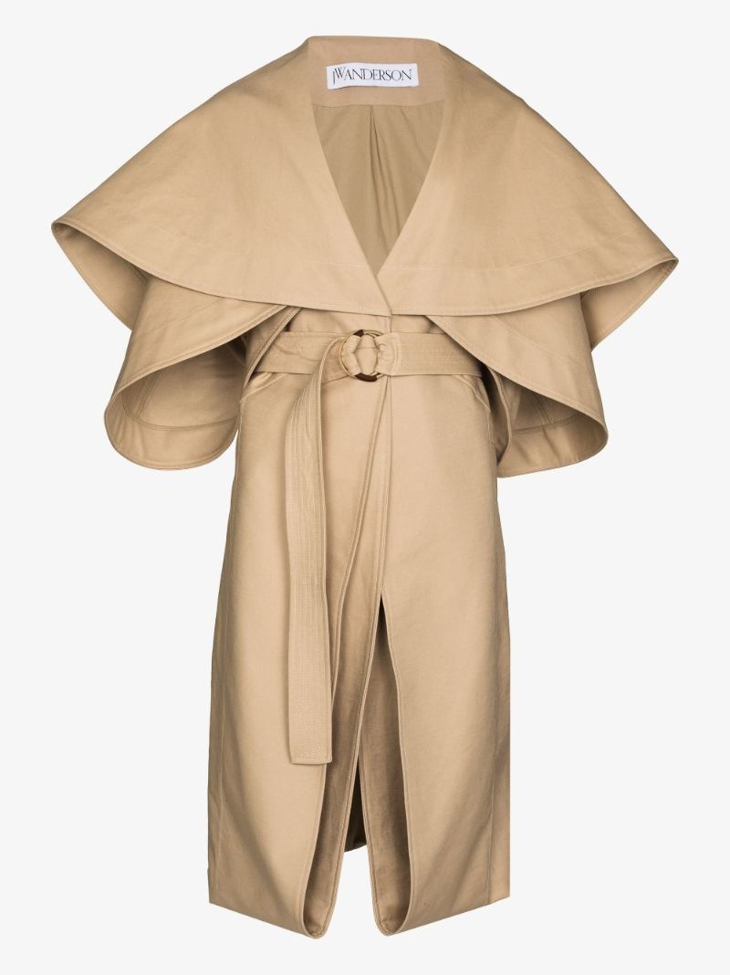 Belted Layered Coat