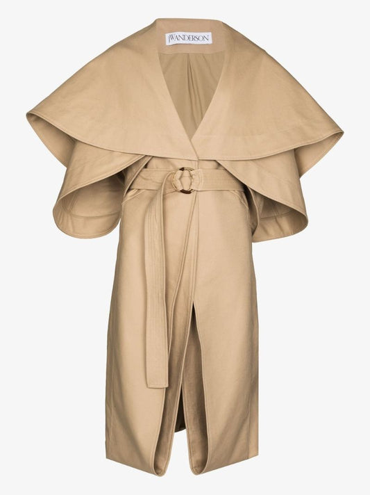 Belted Layered Coat