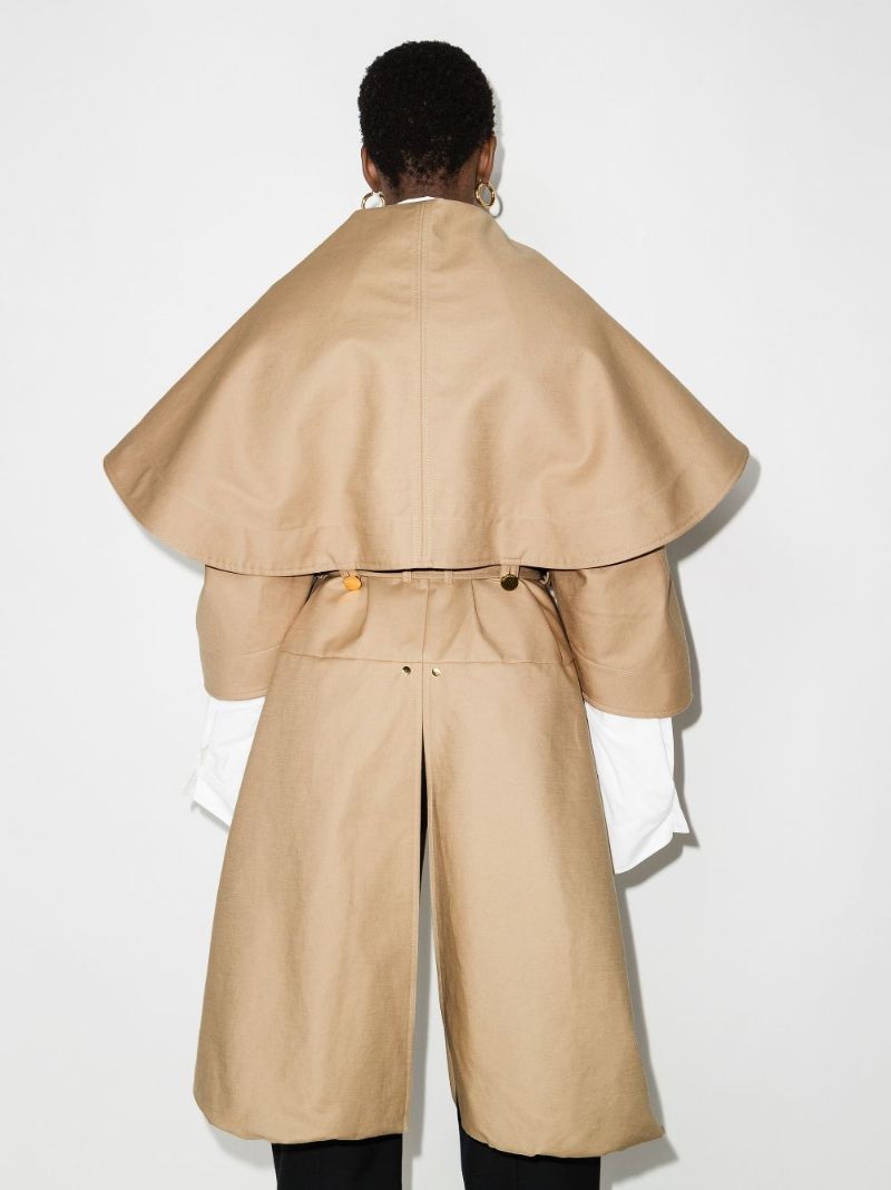 Belted Layered Coat