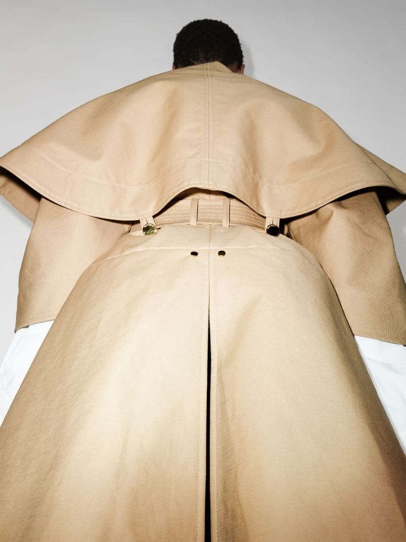 Belted Layered Coat