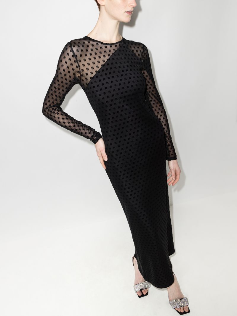 Isadora Mesh Midi Dress