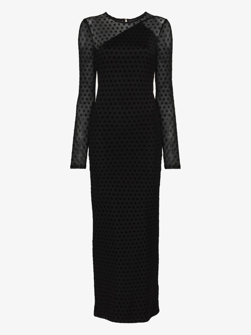 Isadora Mesh Midi Dress