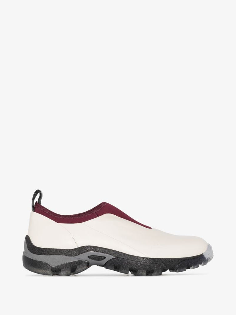 White Dirt Slip-on Sneakers