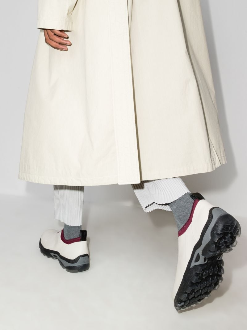 White Dirt Slip-on Sneakers