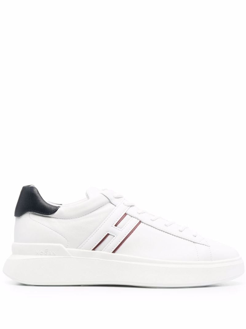 White H580 Leather Sneakers