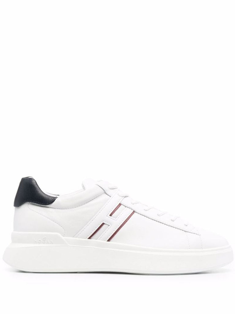 White H580 Leather Sneakers