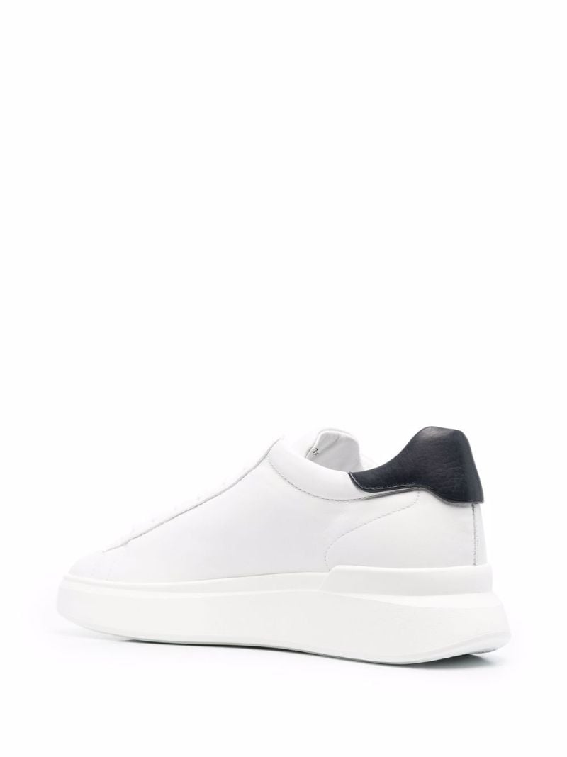 White H580 Leather Sneakers
