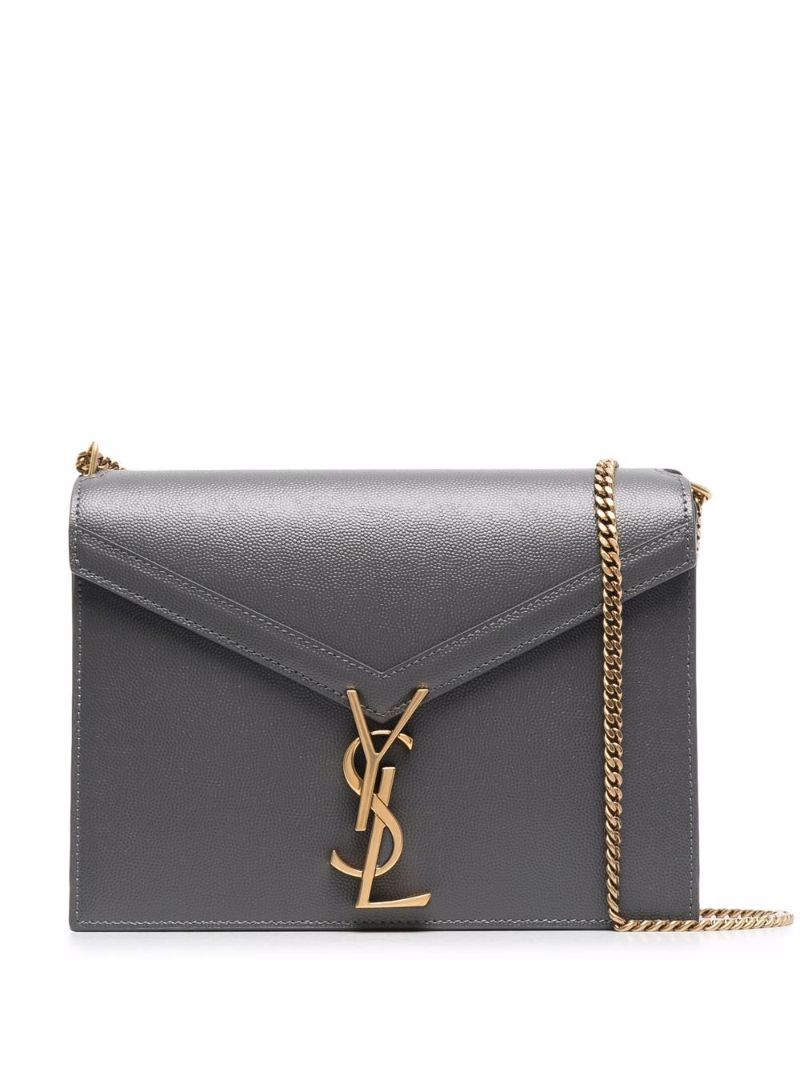 Slp Med Cassandra Gld Hw Lthr Shldr Bag