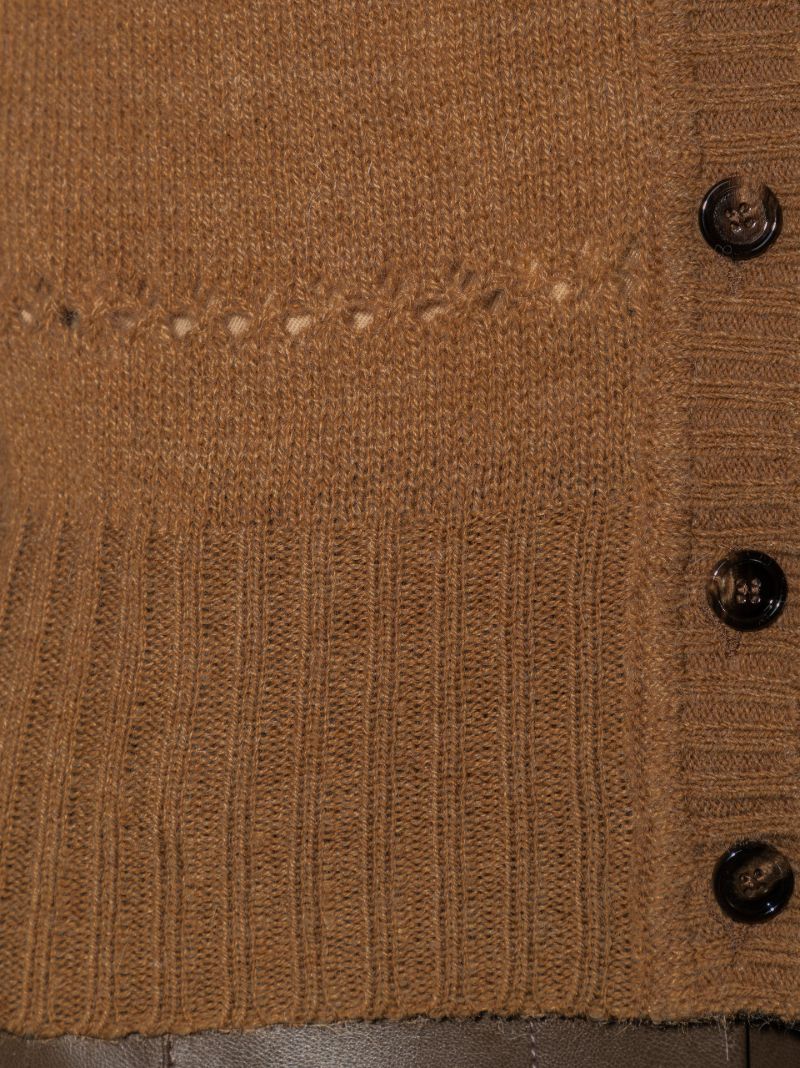 V-neck Knit Cardigan
