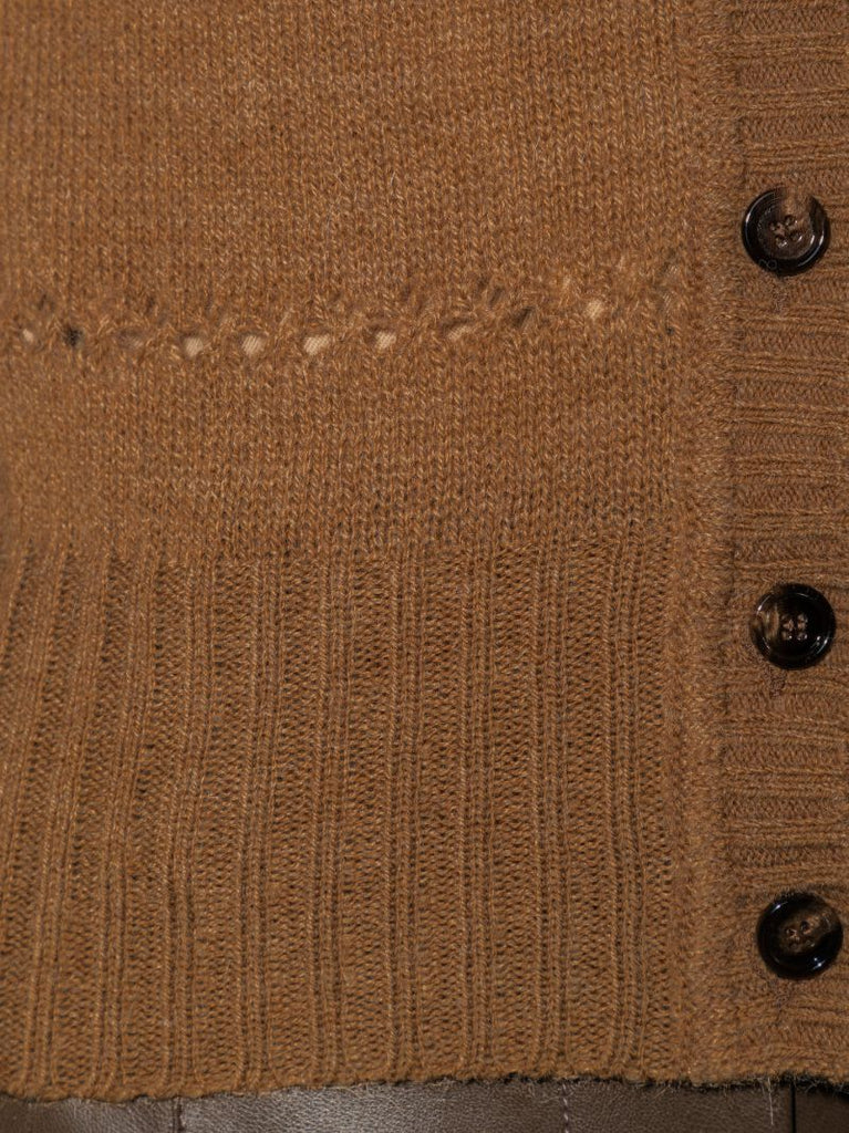 V-neck Knit Cardigan