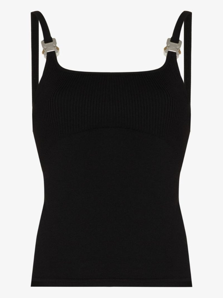 Buckle-embellished Disco Top