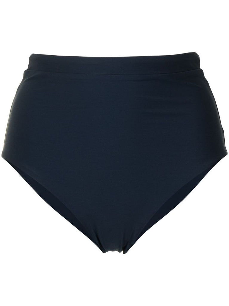 Blue Tatiana High-waisted Bikini Bottoms
