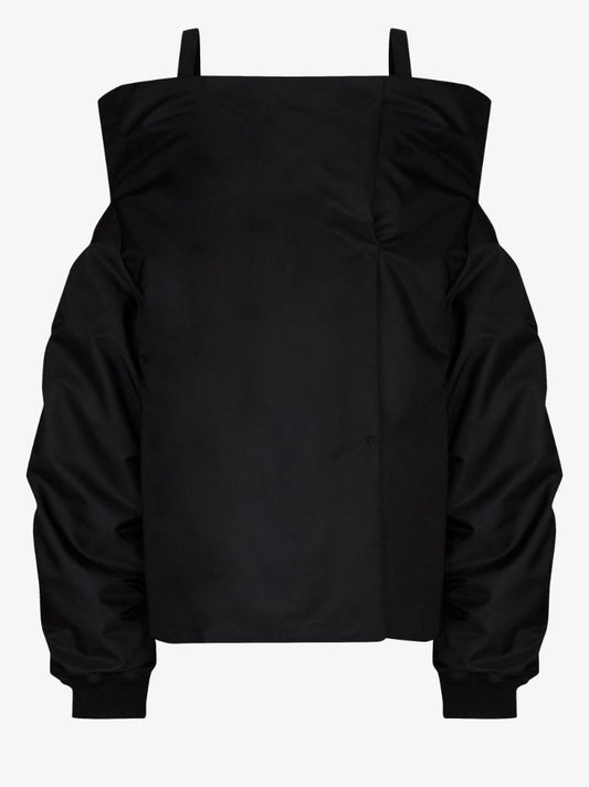 Re-nylon Off-the-shoulder Jacket