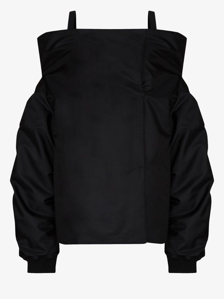 Re-nylon Off-the-shoulder Jacket