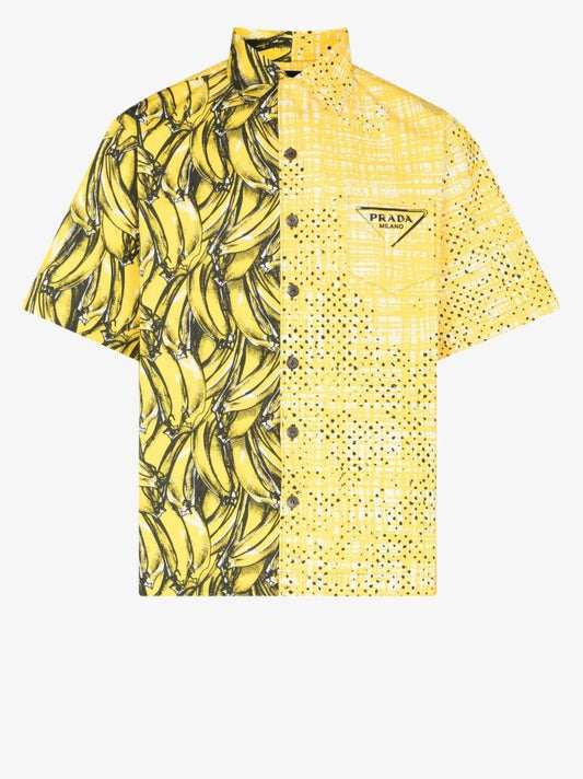 Double Match Cotton Shirt