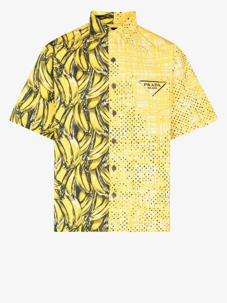Double Match Cotton Shirt