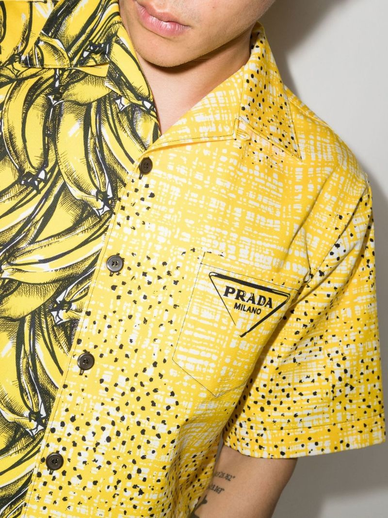 Double Match Cotton Shirt