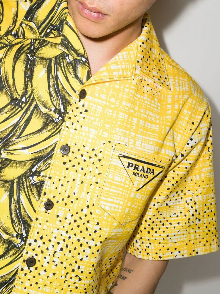 Double Match Cotton Shirt