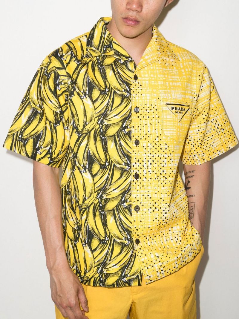 Double Match Cotton Shirt