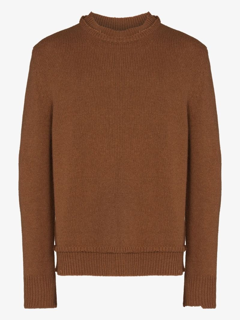 Elbow Patch Wool Sweater