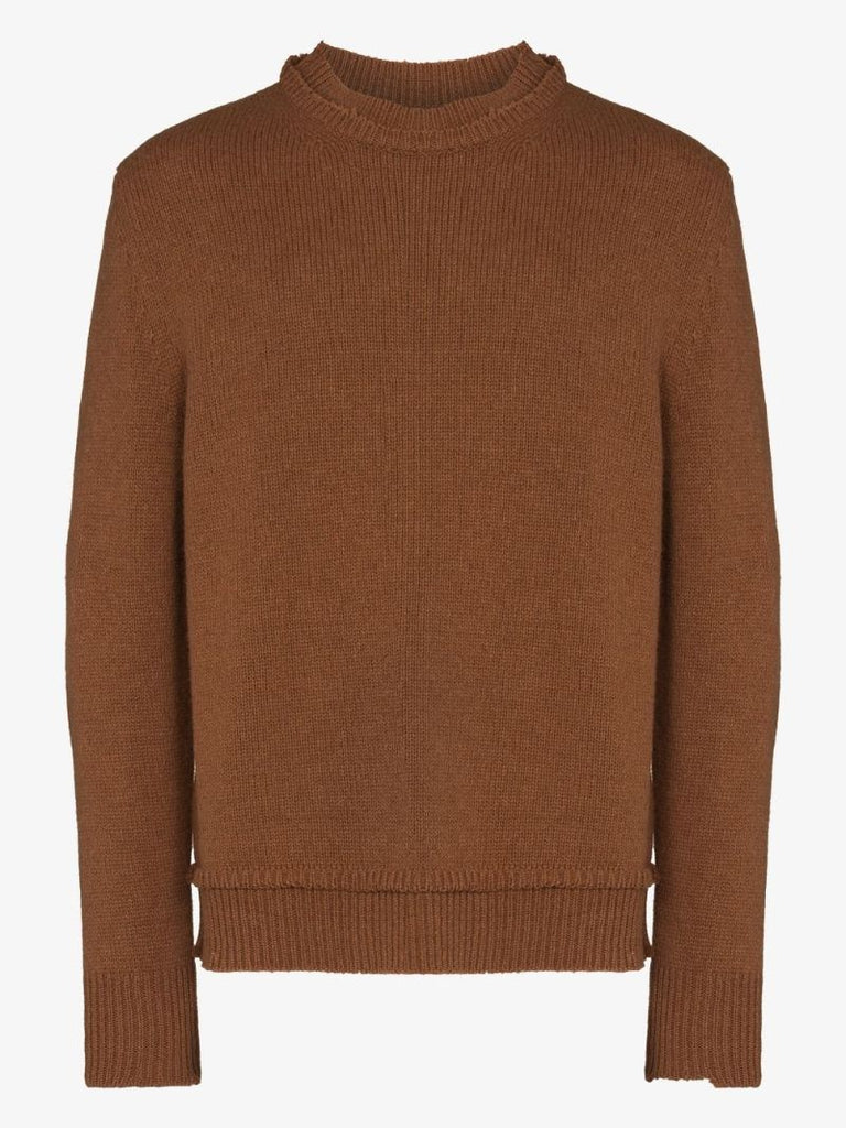 Elbow Patch Wool Sweater