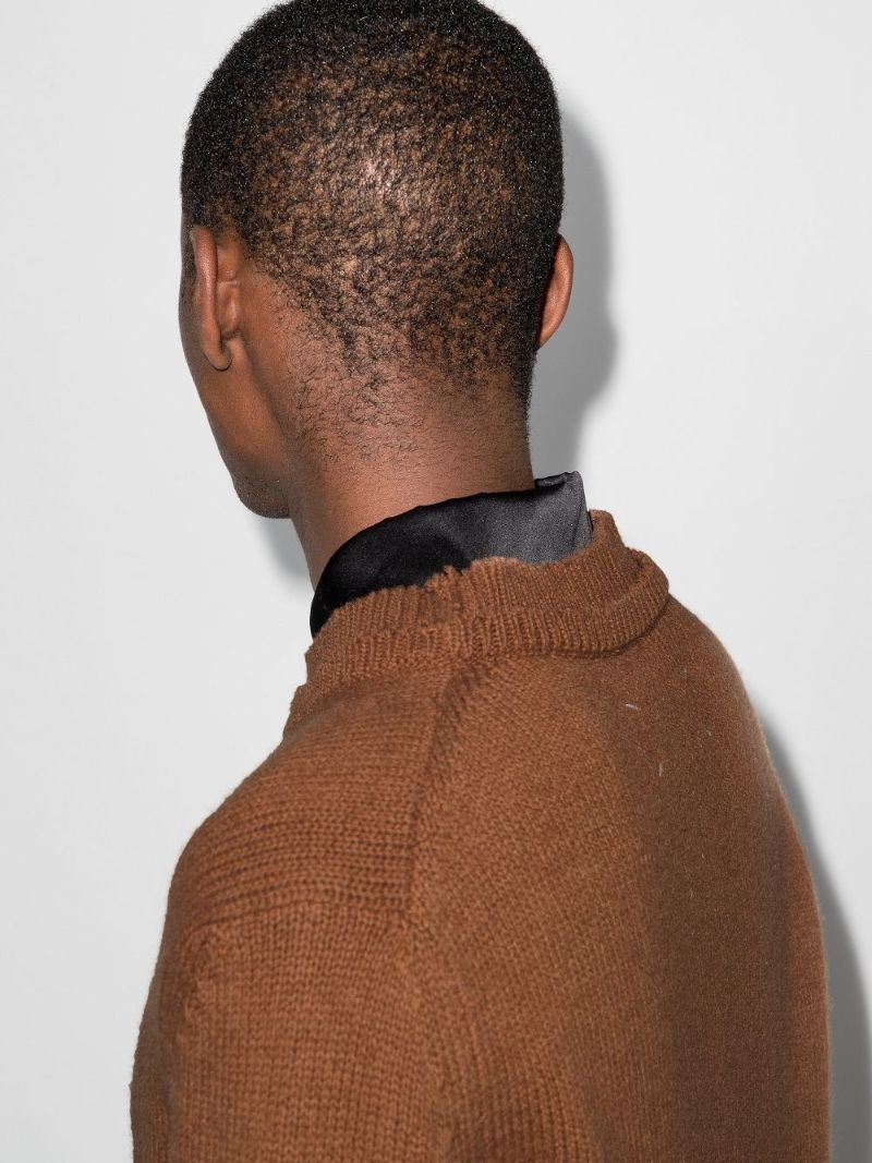Elbow Patch Wool Sweater