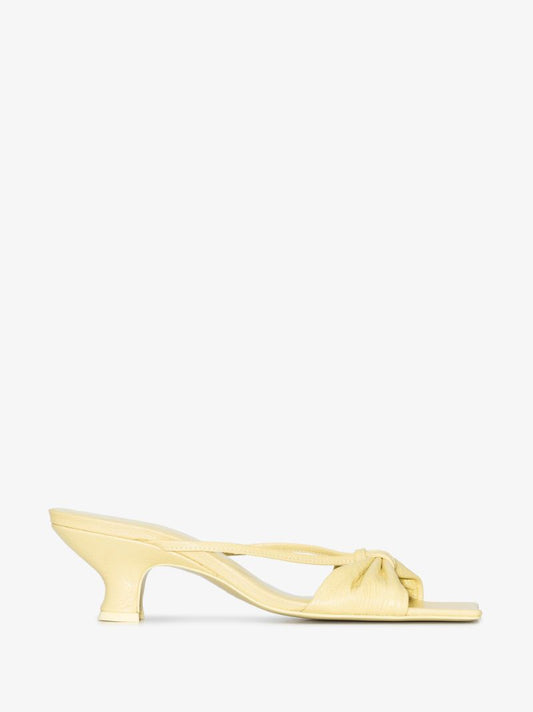 Yellow Freya 50 Leather Sandals