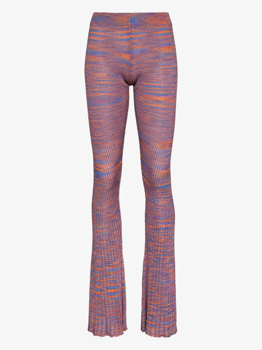Jelly Knitted Flared Trousers