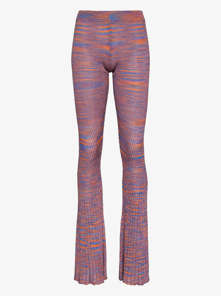 Jelly Knitted Flared Trousers