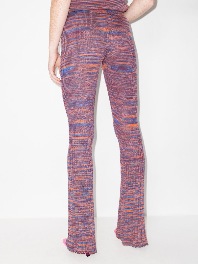 Jelly Knitted Flared Trousers