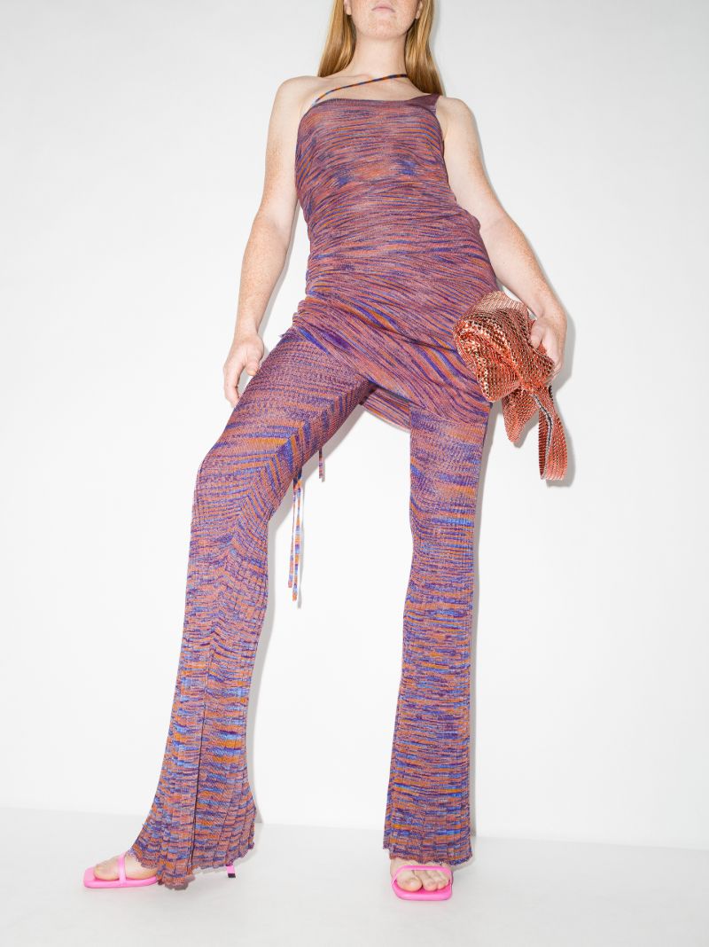 Jelly Knitted Flared Trousers