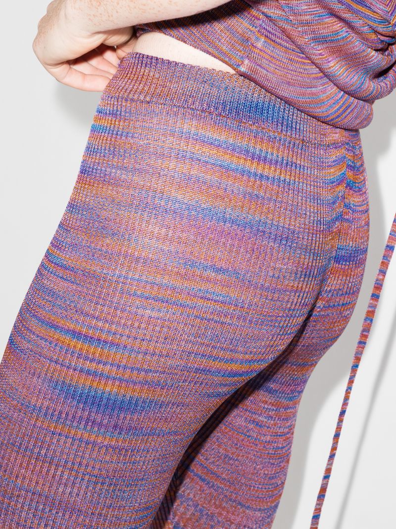 Jelly Knitted Flared Trousers